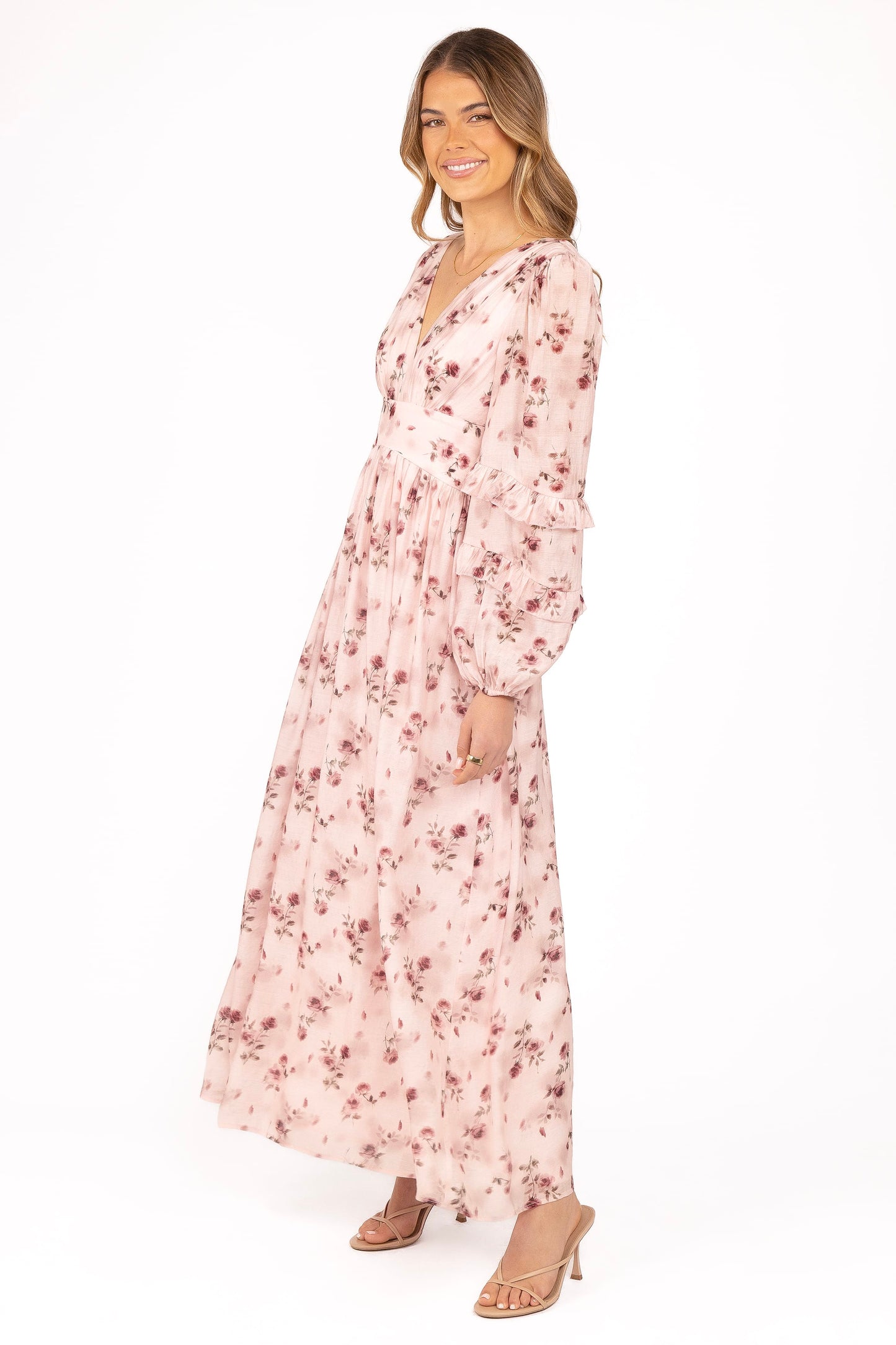 Rosalie Pink Maxi Dress Pink Rose 4