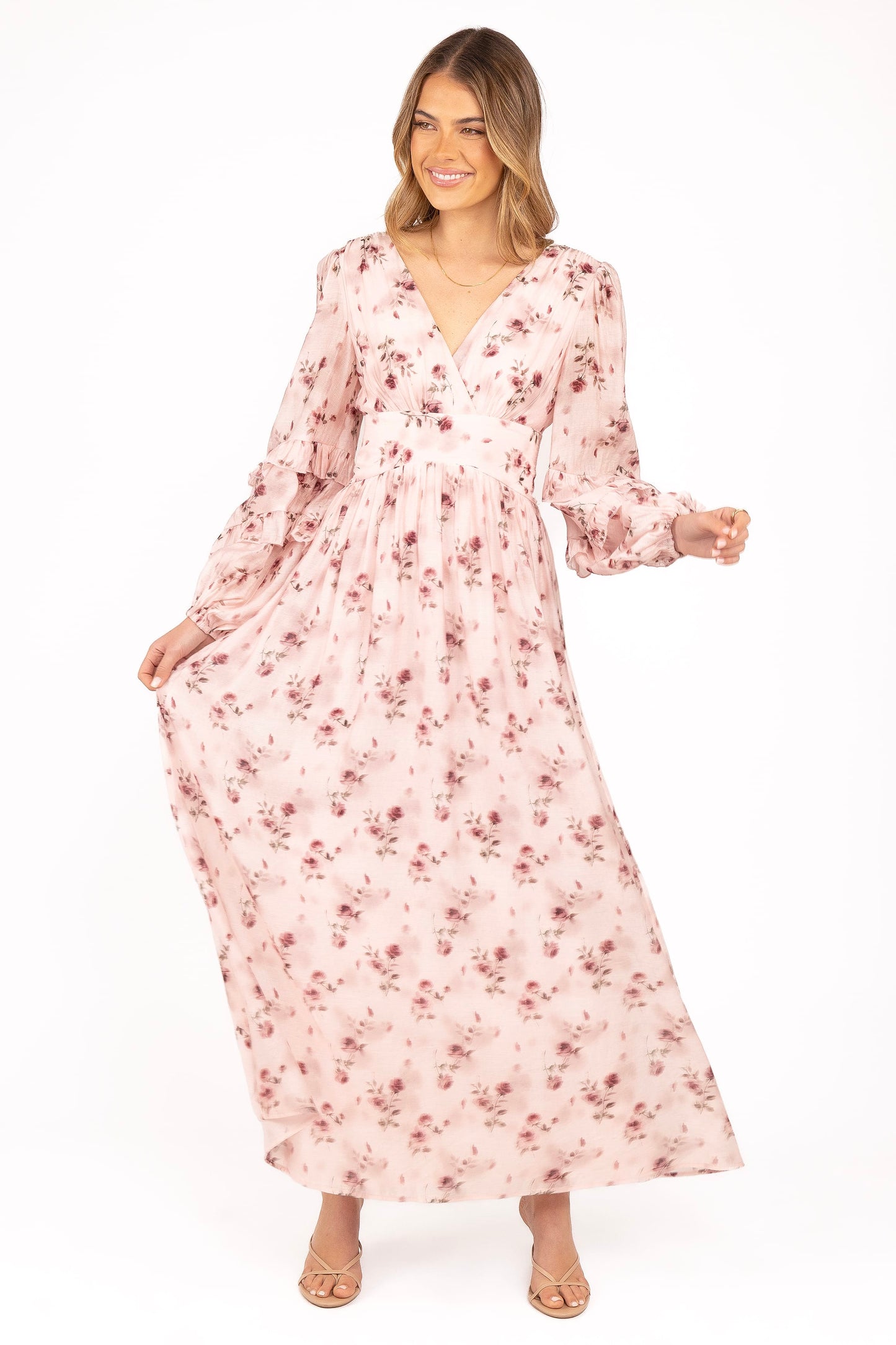 Rosalie Pink Maxi Dress Pink Rose 2