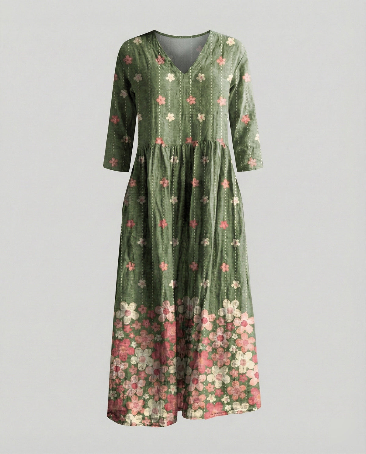 Margot A-Line Maxi Dress Multi 4