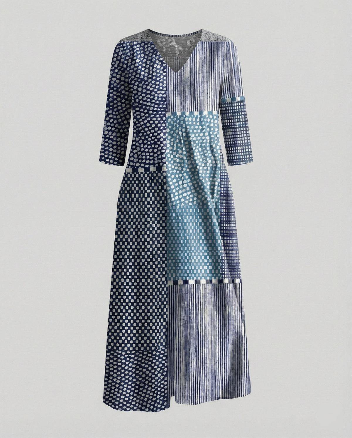Margot A-Line Maxi Dress Multi 6