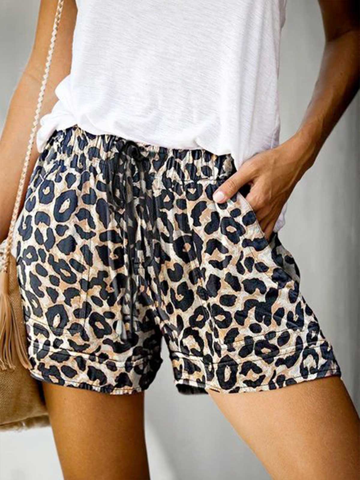 Hedda Linen Shorts Multi 10