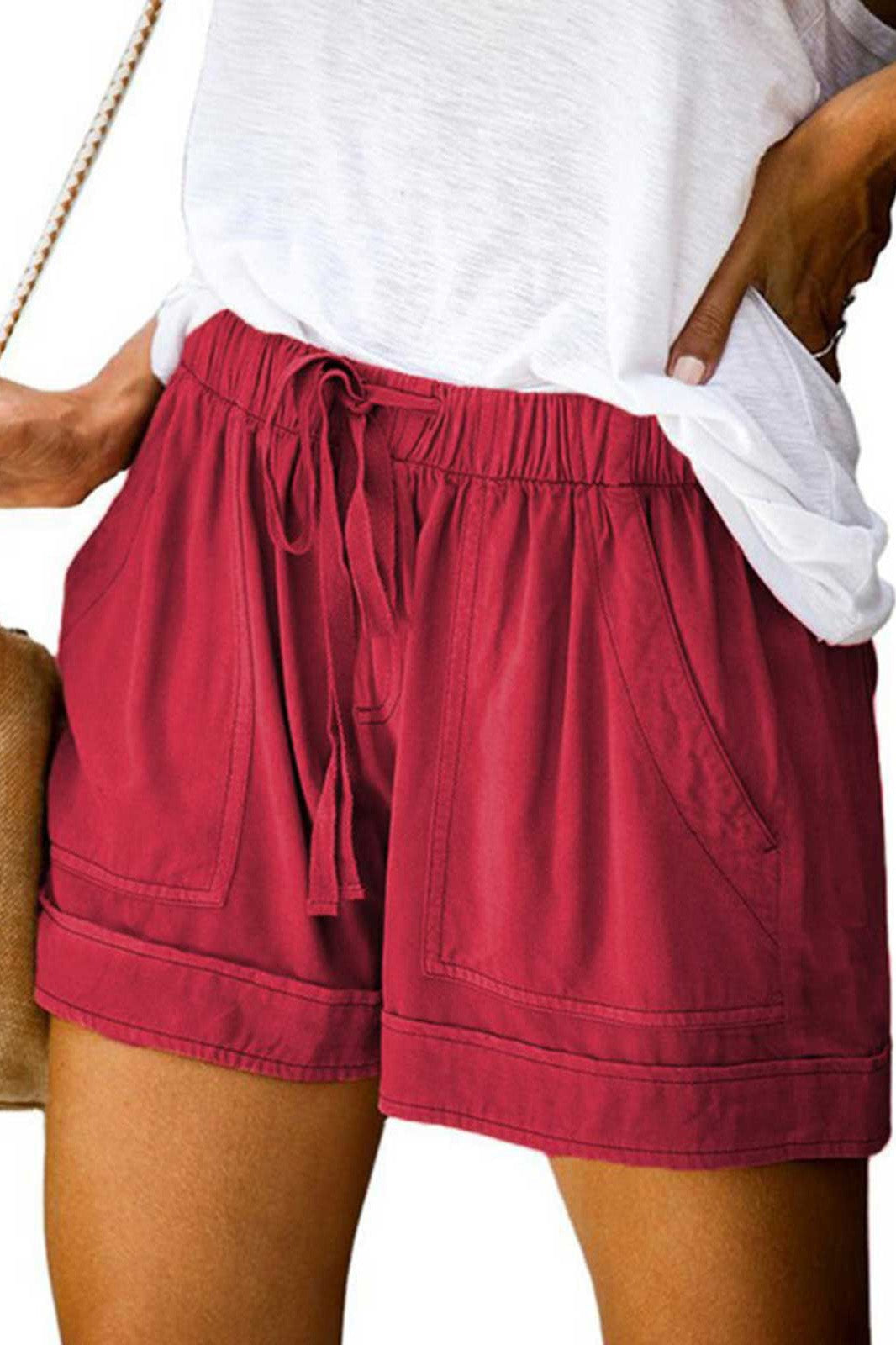 Hedda Linen Shorts Camouflage 5