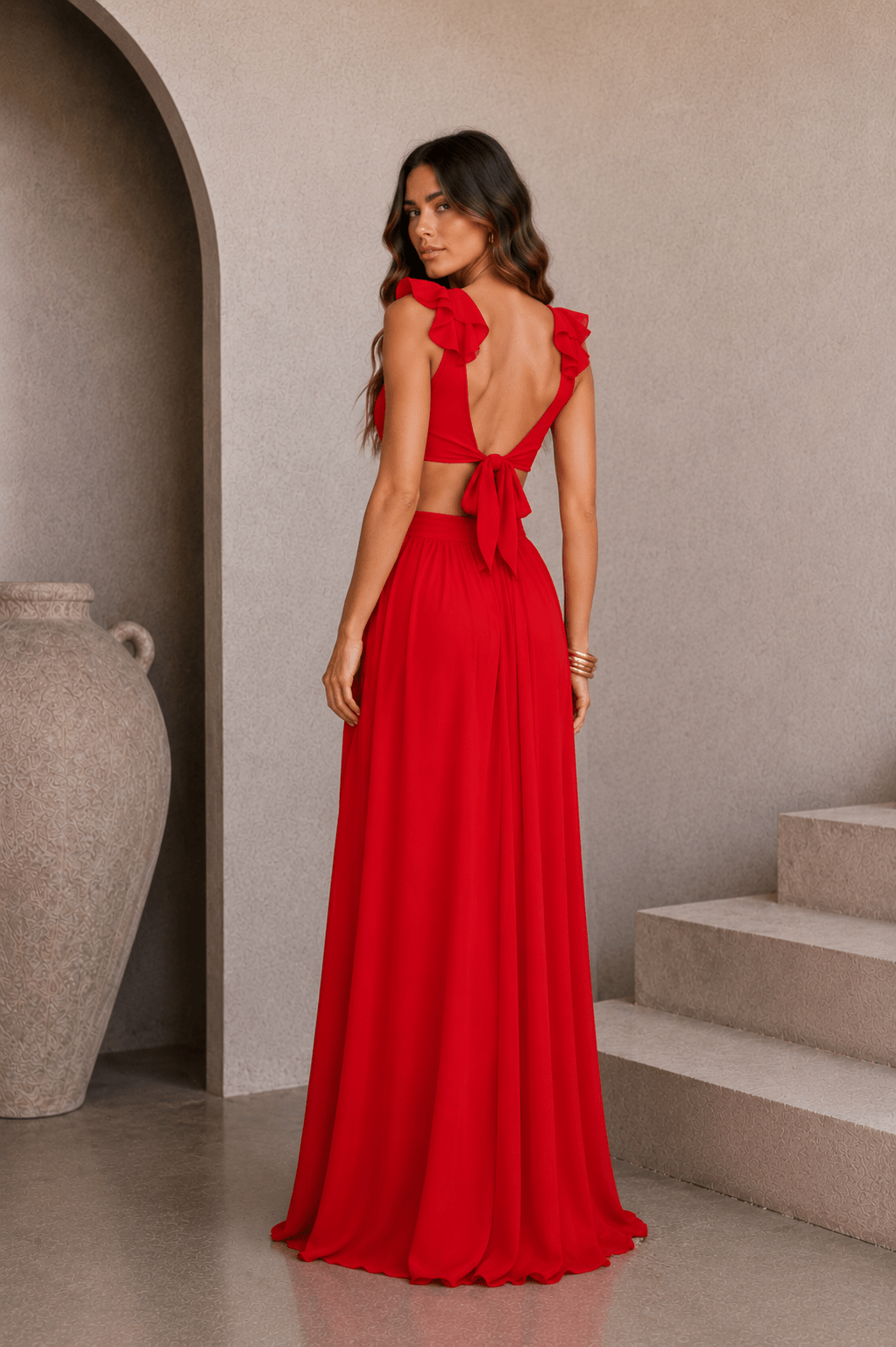 Valentina Cutout Maxi Dress 3