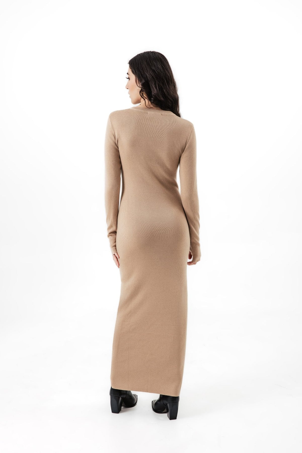 Robbie Satin Maxi Dress Cabernet 7