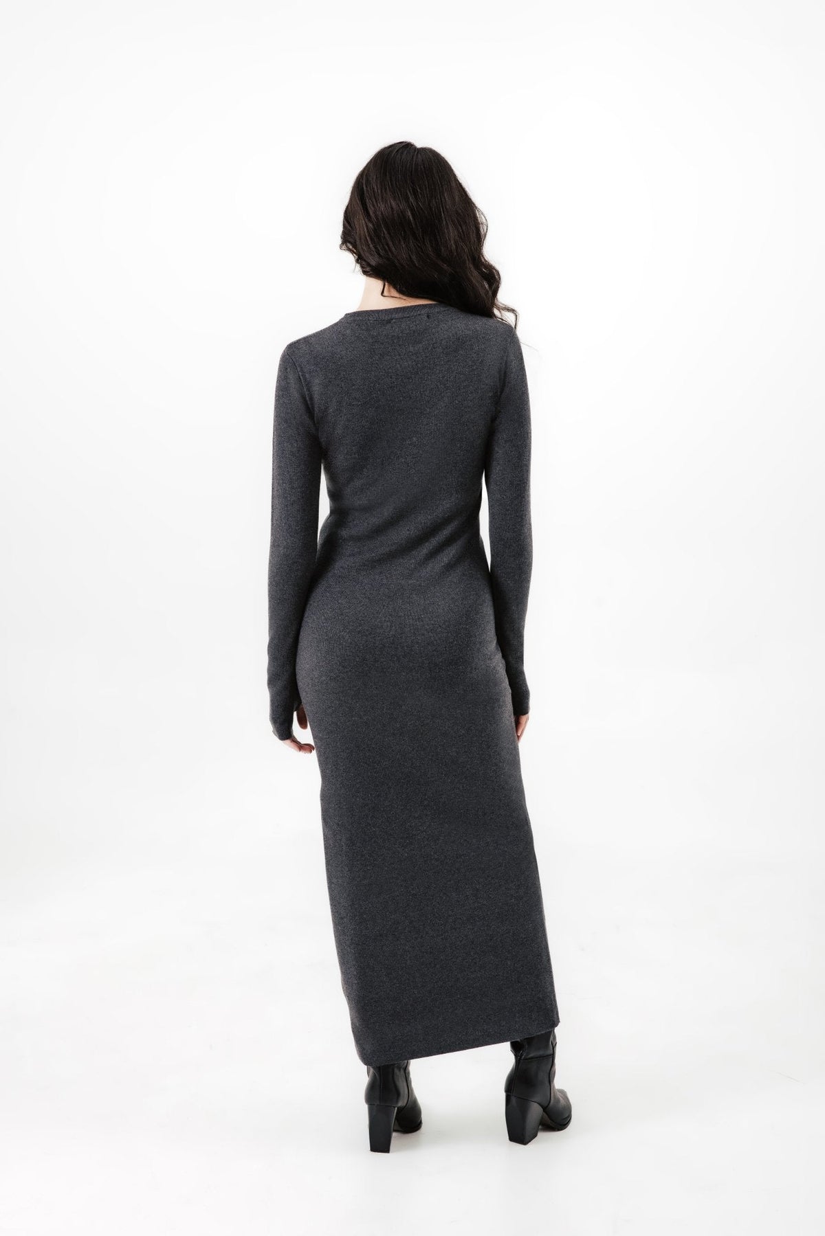 Robbie Satin Maxi Dress Cabernet 5