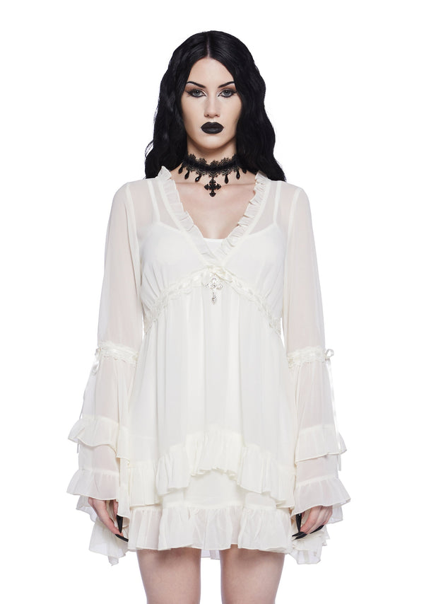 Divinity Velvet Mini Dress