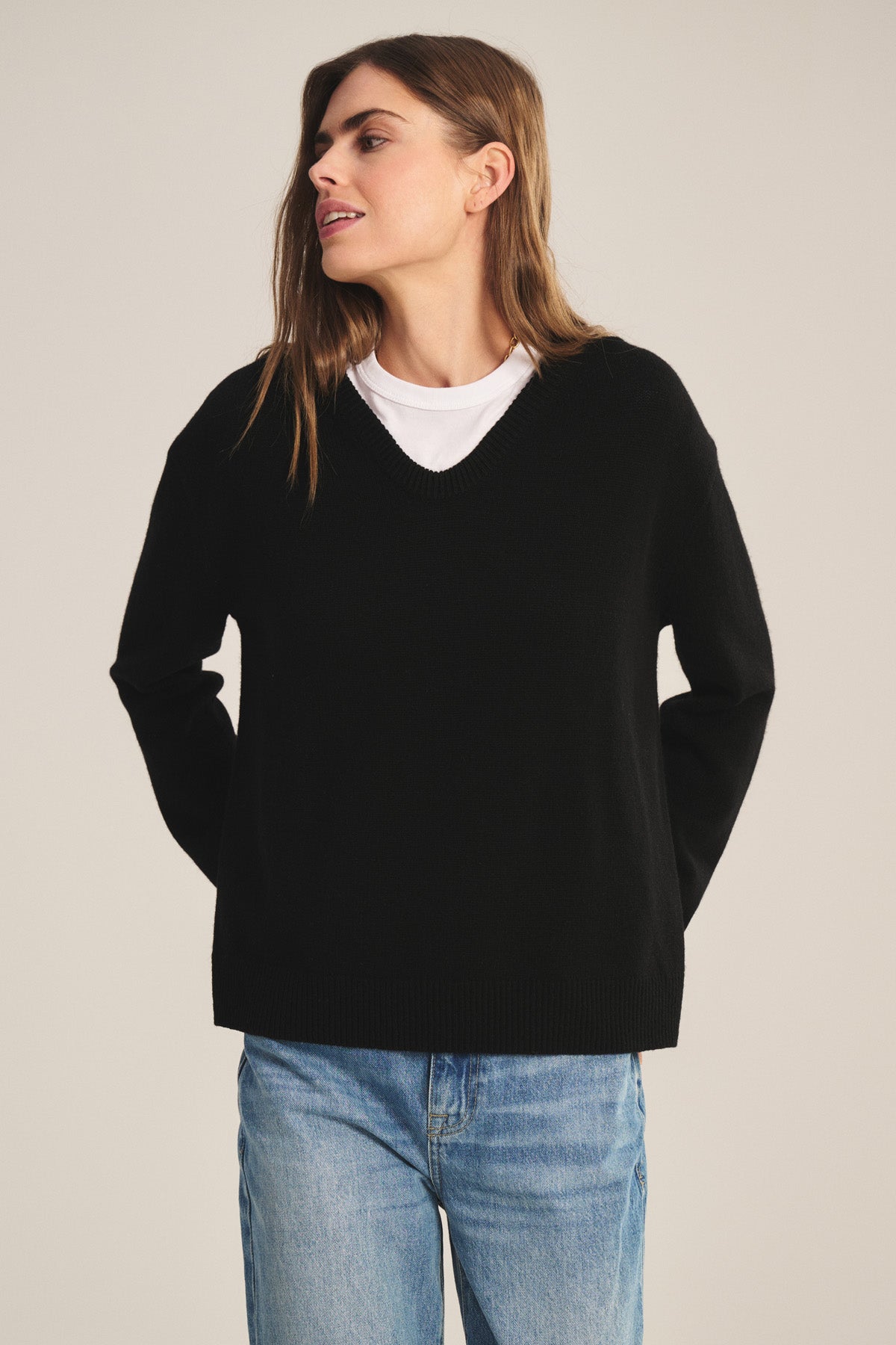 Sorrel Knit Sweater Dress BLACK-COZYCASHB 10
