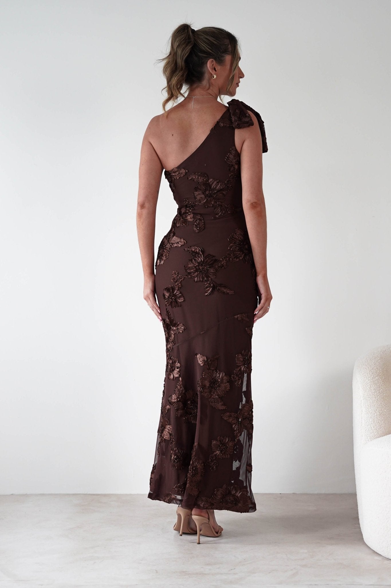 Thelma Floral Textured Maxi Dress 12