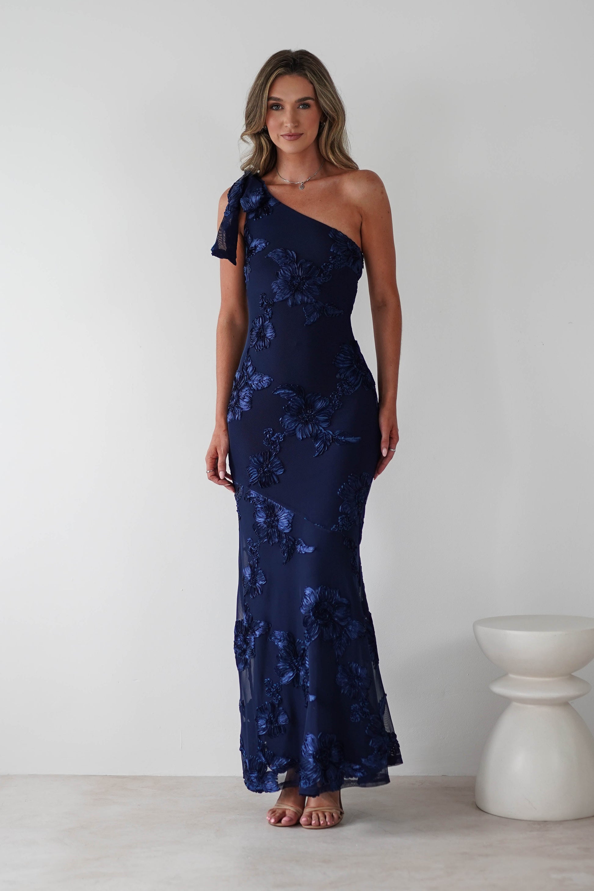 Thelma Floral Textured Maxi Dress 3