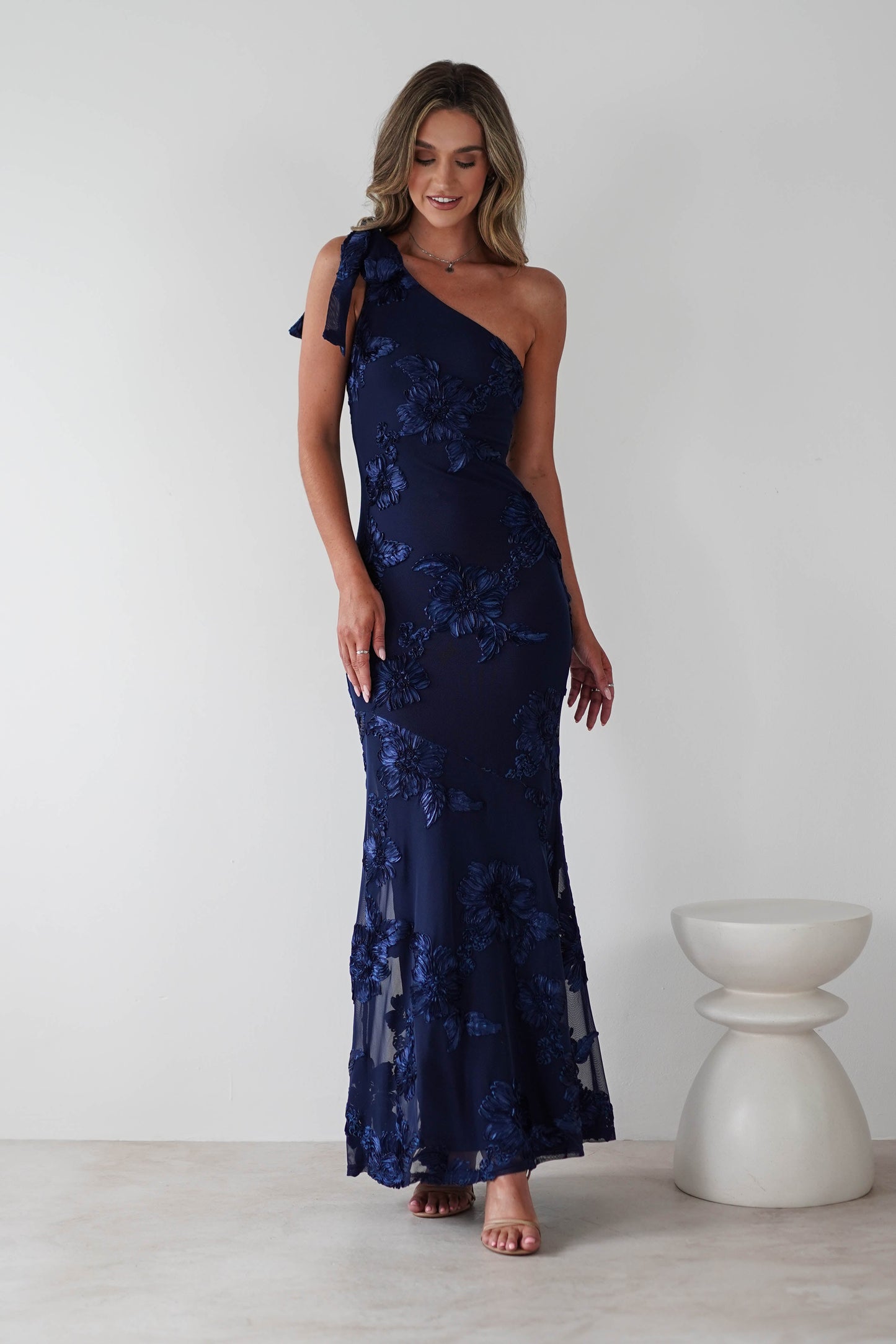 Thelma Floral Textured Maxi Dress 9