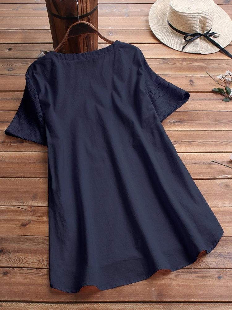 Rosalind Soft Cotton Tee White 5