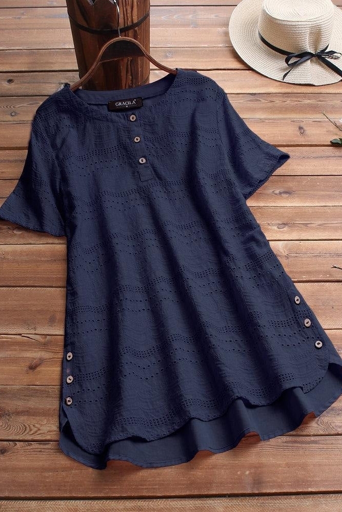 Rosalind Soft Cotton Tee White 2