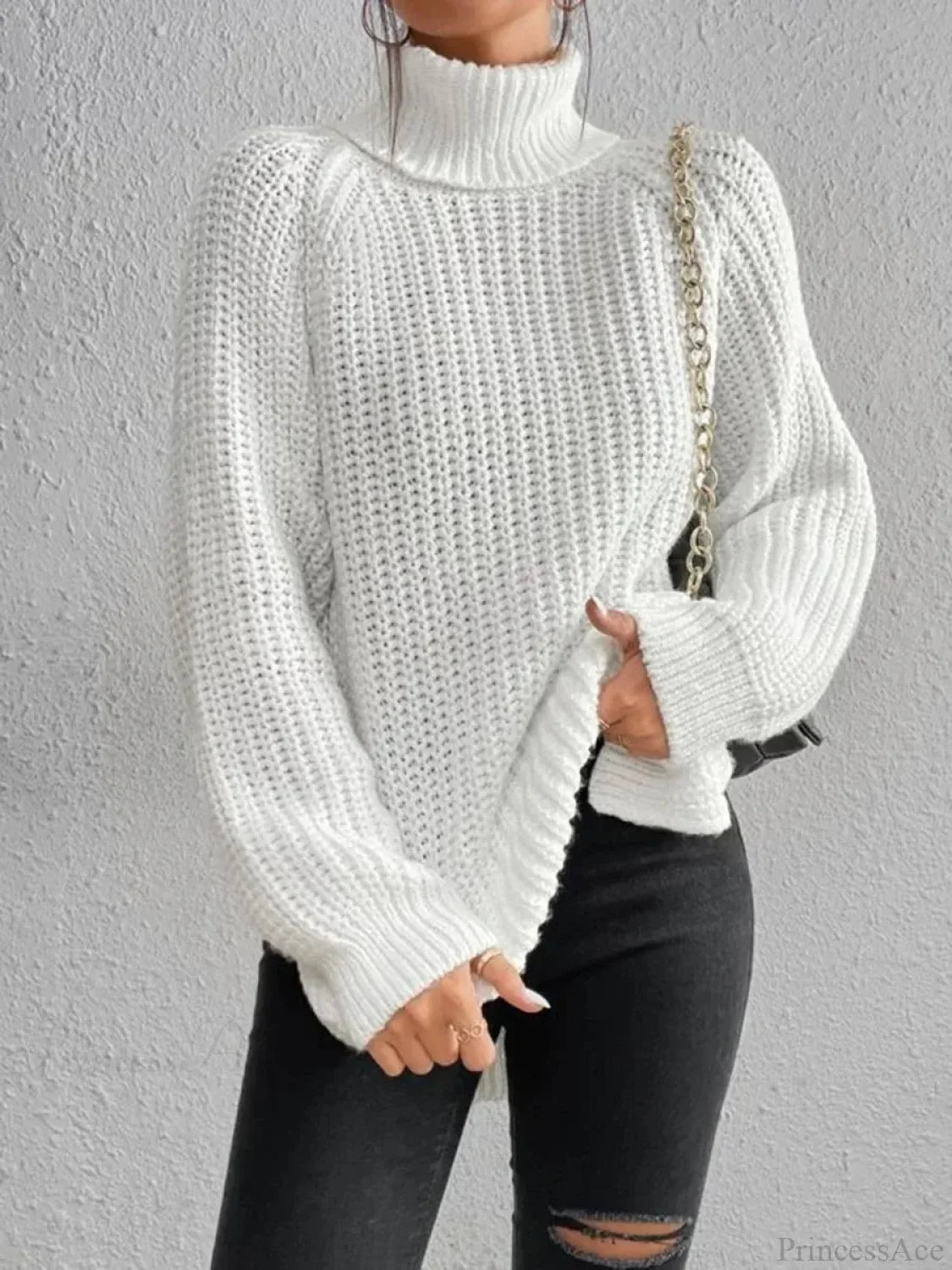 Margot Crochet Sweater Dress khaki 2