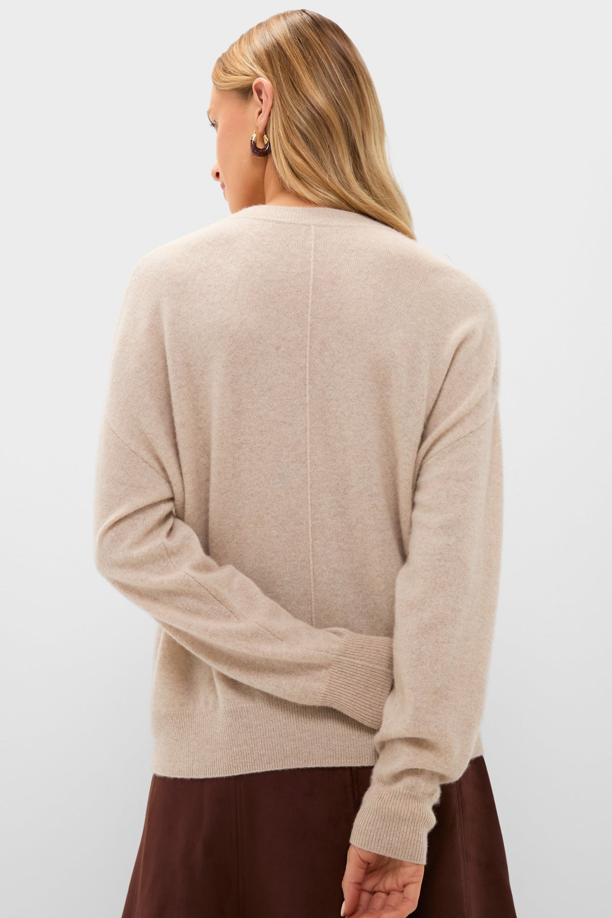 Emma V-Neck Cashmere Sweater Multi 6