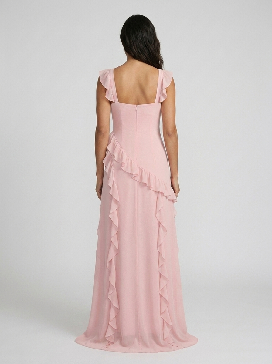 SUSAN MAXI DRESS Pink back