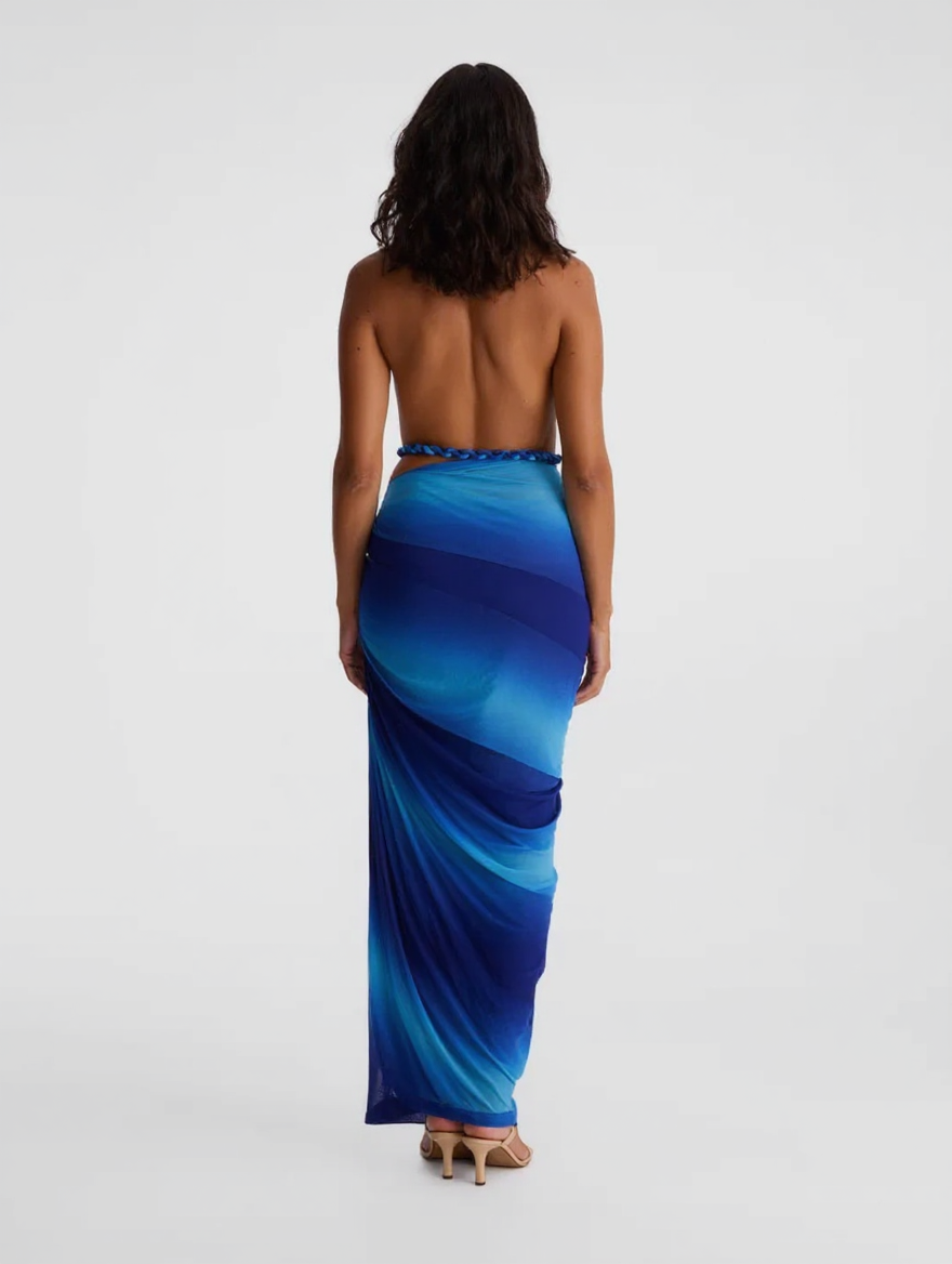 MANON SET Sunset Red back