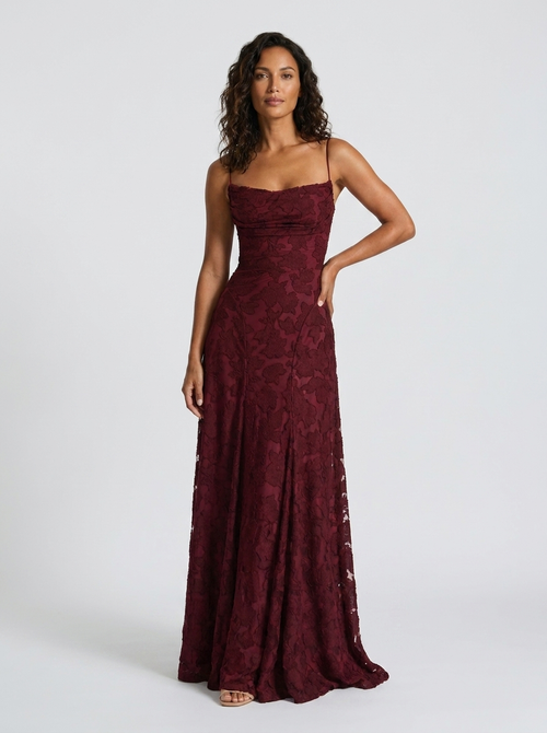 CELESTE MAXI DRESS Red 1