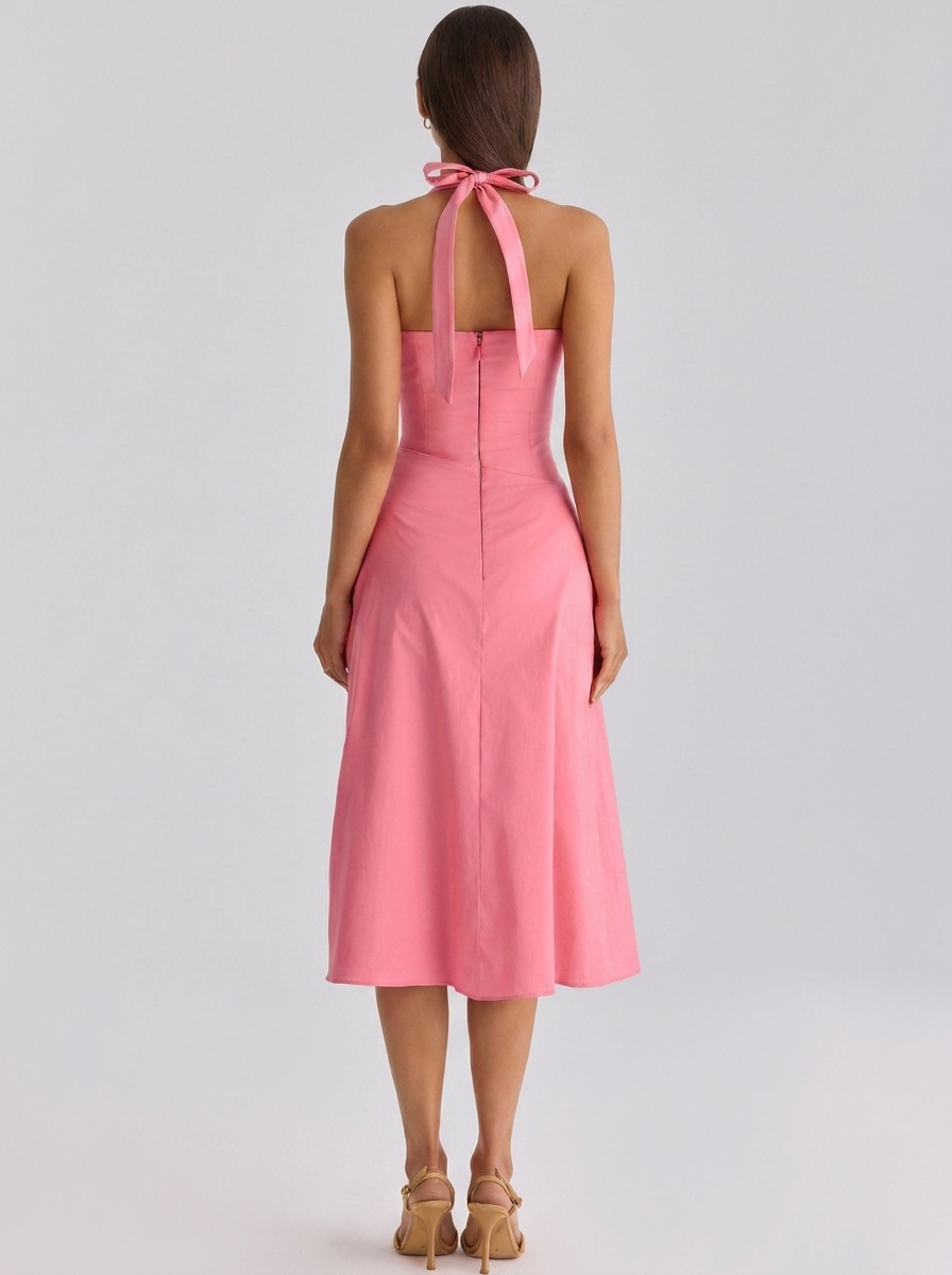 Pink back