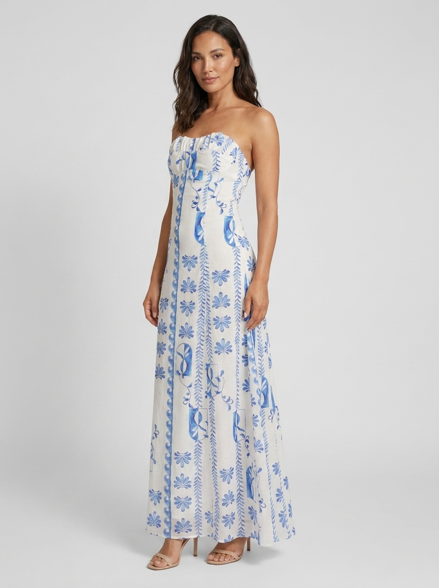 Floral Wave back