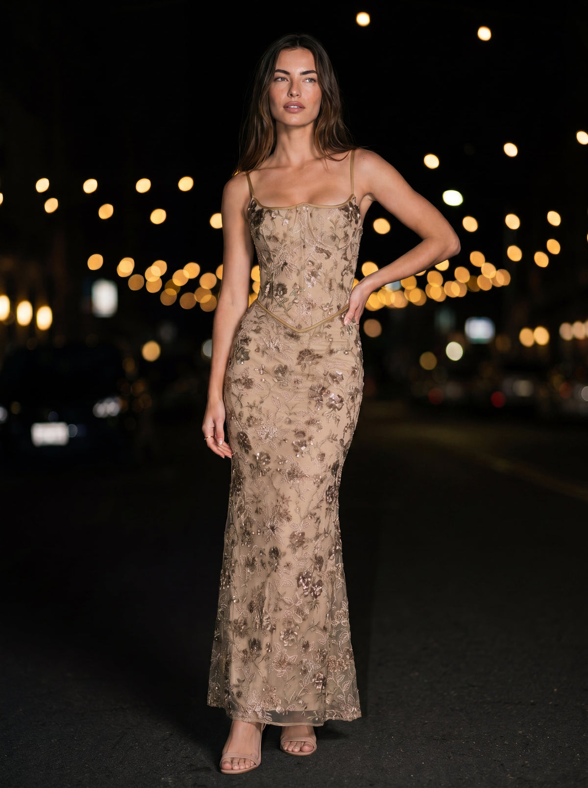 Noa Maxi Dress Floral 1