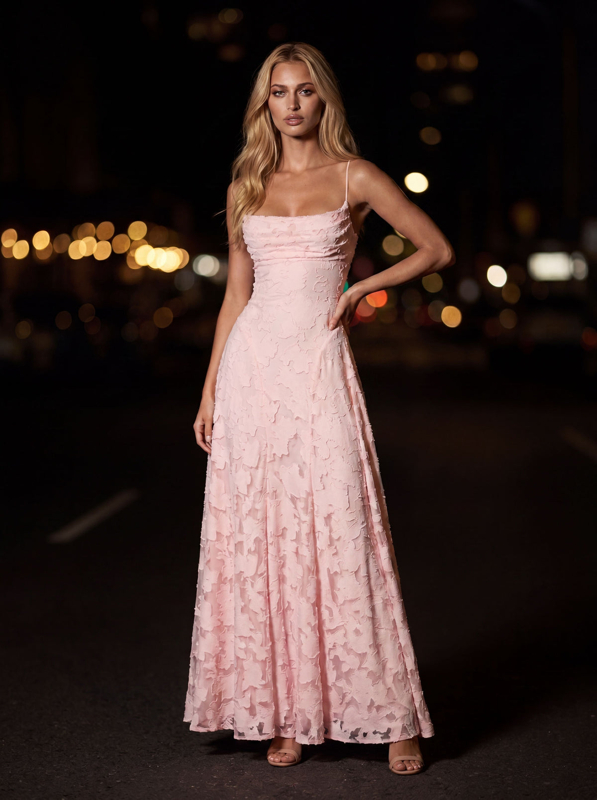 Courtney Maxi Dress in Sage White 6