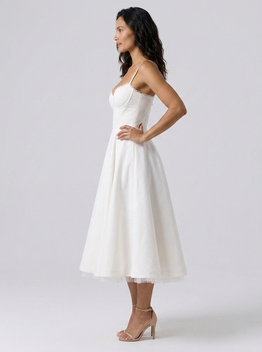 AMELIE MIDI DRESS White side