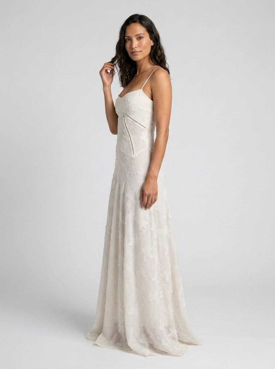 LARA MAXI DRESS White side