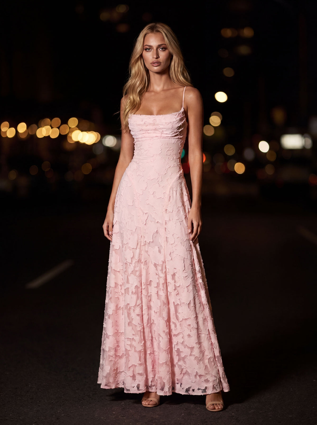 Courtney Maxi Dress in Sage White 7