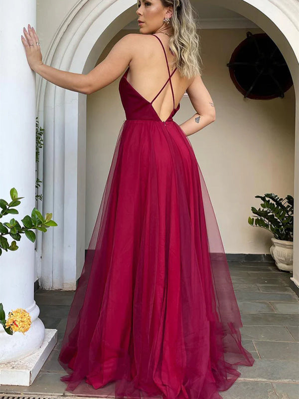 Valentina Tulle Backless Gown 2