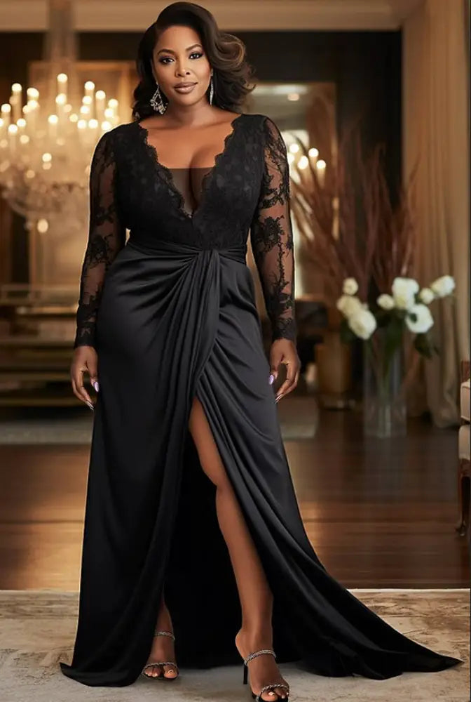 Margot Lace Mother of the Bride Dress Pool 1
