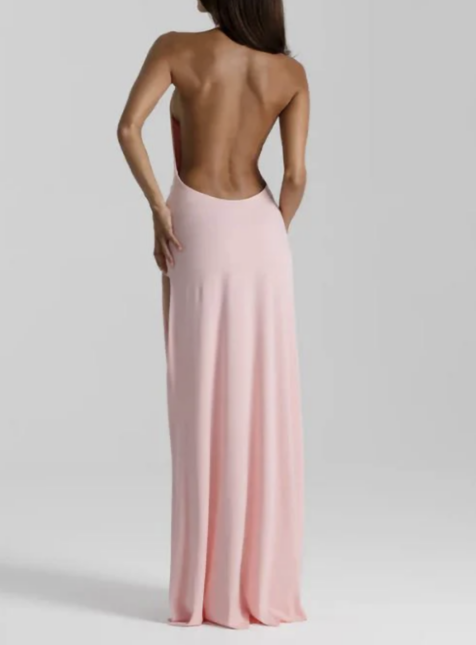 Winona Satin Gown Black 32