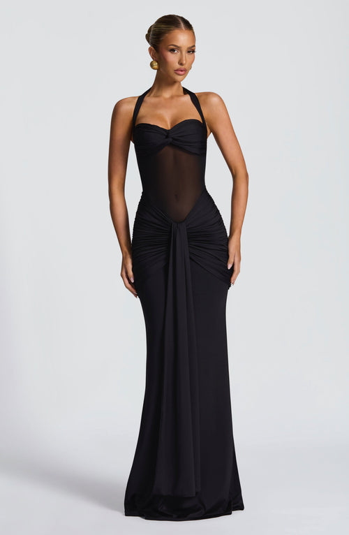JULIA MAXI DRESS Black 1