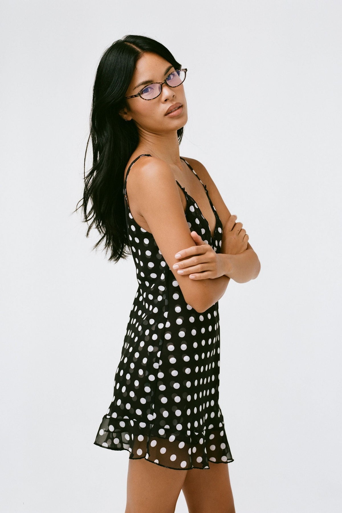 dress BLACK & WHITE DOT 3